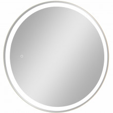 Зеркало-шкаф Континент Torneo White LED МВК069 60х60 белый с подсветкой