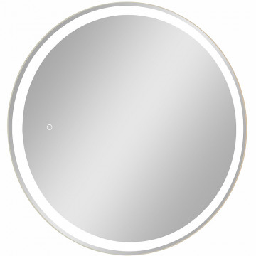 Зеркало-шкаф Континент Torneo White LED МВК085 70х70 см белый с подсветкой