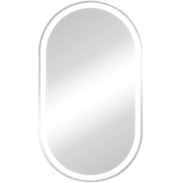 Зеркало-шкаф Континент Elmage White LED МВК047 45х80 см белый с подсветкой