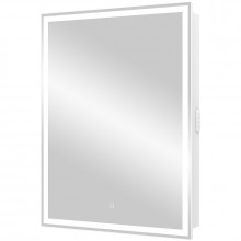Зеркало-шкаф Континент Allure LED МВК004 60х80 левый белый с подсветкой