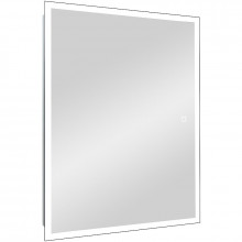Зеркало-шкаф Континент Reflex LED МВК127 50х80 белый с подсветкой