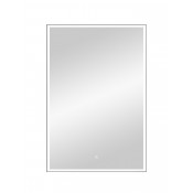 Зеркало Континент Frame black standart ЗЛП2616 70х100 с подсветкой