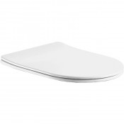 Сиденье для унитаза Aquatek AQ5026-00 белое с микролифтом