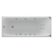 Ванна акриловая Aquatek Альфа ALF140-0000044 140х70 гидромассажная с фронтальным экраном