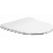 Сиденье для унитаза Aquatek AQ0009-00 белое с микролифтом