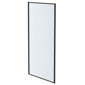 Душевая стенка Aquatek AQ ARI WA 08020BL 80 черный матовый/прозрачное