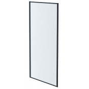 Душевая стенка Aquatek AQ ARI WA 09020BL 90 черный матовый/прозрачное