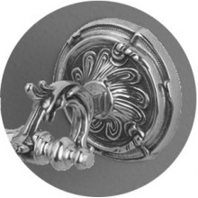 Полотенцедержатель с кольцом Art&Max Barocco Crystal AM-2057-Cr-C хром