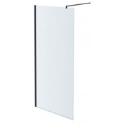 Душевая перегородка Aquatek Walk in AQ WIW 12020BL 120 черный матовый/прозрачное