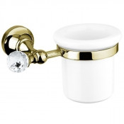 Стакан Cezares OLIMP-TUM-02-Sw бронза/Swarovski