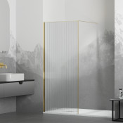 06100812-156 Перегородка для душа RGW WA-08G Золото