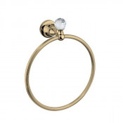 Полотенцедержатель Cezares Olimp OLIMP-RN-02-Sw бронза/Swarovski