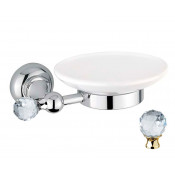 Мыльница Cezares APHRODITE-SODS-03/24-Sw золото/Swarovski