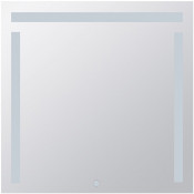 Зеркало Bemeta 101401127 80х80 с подсветкой и сенсорным выключателем