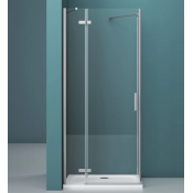 Душевая дверь BelBagno Kraft KRAFT-60/30-C-Cr-L 90 хром/прозрачный