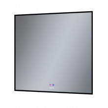 Зеркало PRAGMA-норма BLACK (800*800*45) LED с сенсорным выключателем и подогревом 1880802