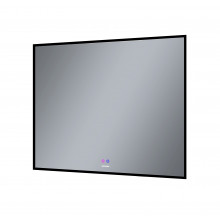 Зеркало PRAGMA-норма BLACK (900*800*45) LED с сенсорным выключателем и подогревом 1890802
