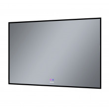 Зеркало PRAGMA-норма BLACK (1000*800*45) LED с сенсорным выключателем и подогревом 18100802
