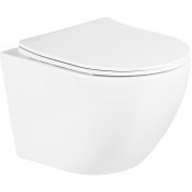 Унитаз подвесной BelBagno Uno BB3105CHR/SC с сиденьем Микролифт