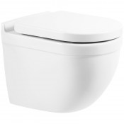 Унитаз подвесной BelBagno Senso-R BB017CHR/BB865SC с сиденьем Микролифт