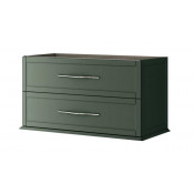 Тумба под раковину Cezares Tiffany 100 см verde opaco