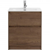 Тумба под раковину напольная BelBagno Kraft KRAFT39-800/390-2C-PIA-RT Rovere Tabacco