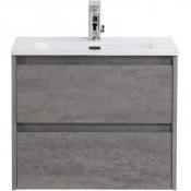 Тумба под раковину подвесная BelBagno Kraft 60 KRAFT 39-600/390-2C-SO-CG Cemento Grigio