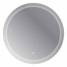 Зеркало Cezares Eco CZR-SPC-ECO-600-LED-TCH 60х60 с лазерной гравировкой, подсветкой и сенсором
