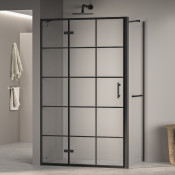 410877199-084L Душевой уголок RGW PA-77-1B L (PA-07B L + Z-060-2B + держатель O-204B) 90*90