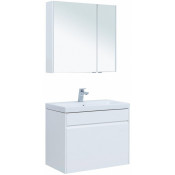 Набор мебели Aquanet Палермо 80 (Moduo) 254719 белый глянец