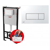 Скрытая cистема инсталляции AlcaPlast комплект AM101/1120-4:1 RU M571-0001