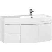 Тумба под раковину Aquanet Опера 115 R 169654 (2 дверцы 2 ящика) белый