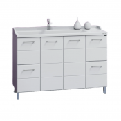 Тумба с раковиной напольная Санта Омега 120 207043