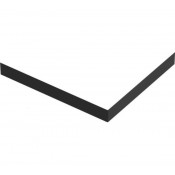 Экран ABS 100*90 Чёрный ЭЛ00189