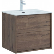 Тумба с раковиной Aquanet Lino 60 298572 дуб веллингтон