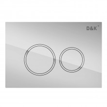 Кнопка смыва для унитазов D&K Bayern DB1529001 хром