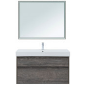 Комплект мебели для ванной Aquanet Nova 100 292980 дуб рошелье