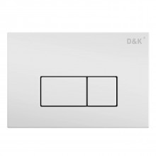 Кнопка смыва для унитазов D&K Rhein DB1499016 белый 