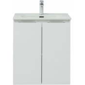 Тумба с раковиной Aquanet Алвита new 60 274001 белый матовый