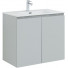 Тумба с раковиной Aquanet Алвита new 80 273984 серый