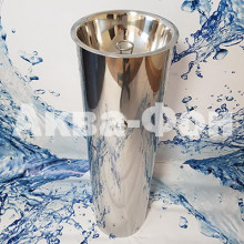 Фонтанчик питьевой Аква-Фон кнопочный ФПН-2К (нержавеющая сталь) диаметр чаши 260 мм