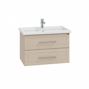 Тумба с раковиной подвесная Санта Венера 80 221012 дуб бежевый