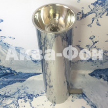 Фонтанчик питьевой Аква-Фон педальный ФПП-2 (1мм) нержавеющая сталь антивандальный