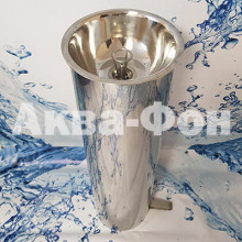 Фонтанчик питьевой Аква-Фон ФПП-2 с педальным пуском (нержавеющая сталь) диаметр чаши 260 мм
