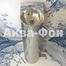 Фонтанчик питьевой Аква-Фон педальный ФПП-1 (1мм) нержавеющая сталь антивандальный 