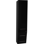 Шкаф-пенал Bellezza Берта 40 7364 черный