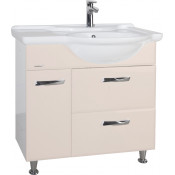 Тумба под раковину Bellezza Балтика 90 5422 правая бежевая