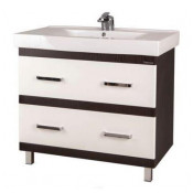Тумба под раковину Bellezza Илона 90 476 белый/венге