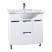 Тумба под раковину Bellezza Глория 85 7265 с 1 ящиком белая