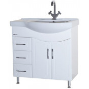 Тумба под раковину Belezza Коралл 1365 белый